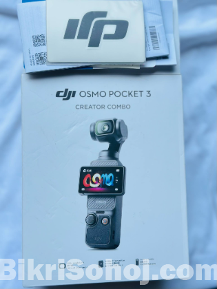 DJI osmo pocket 3 combo peckege